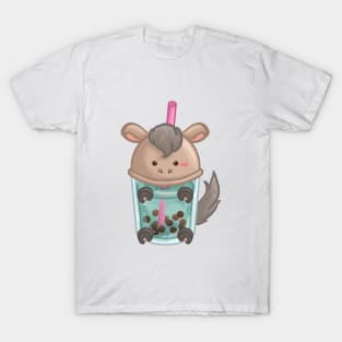 Horse Bubble Tea T-Shirt